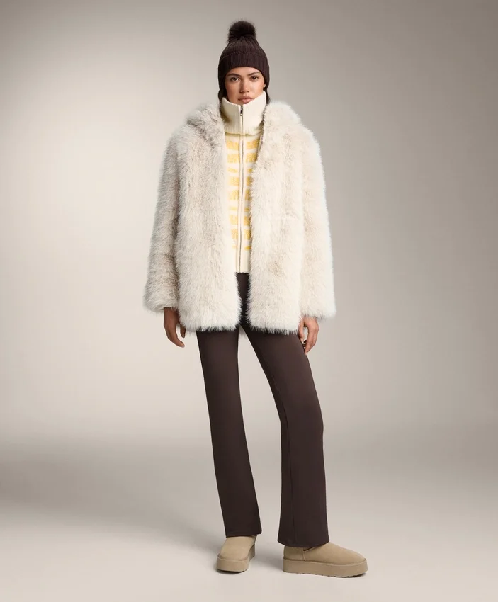 Geci din tricot jacquard cu dungi Geci din tricot jacquard cu dungi