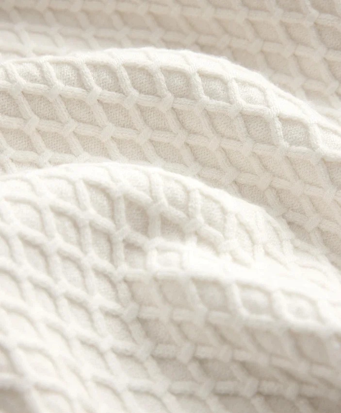 Geci din tricot structurat cu glugă Geci din tricot structurat cu glugă