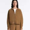 Geci din tricot structurat cu glugă Geci din tricot structurat cu glugă