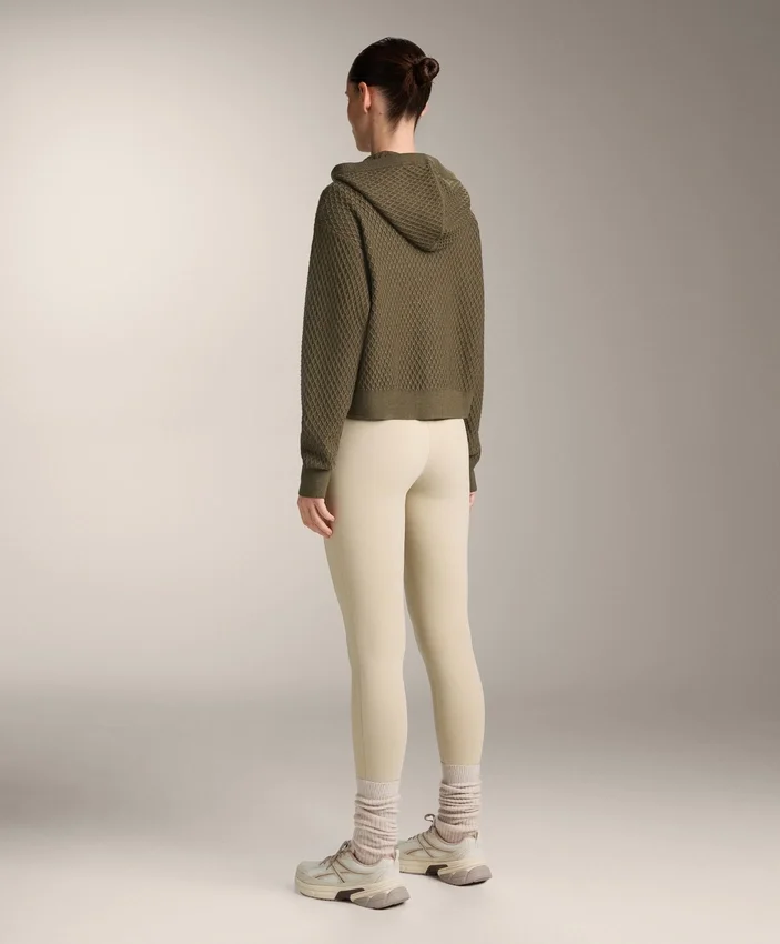 Geci din tricot structurat cu glugă Geci din tricot structurat cu glugă