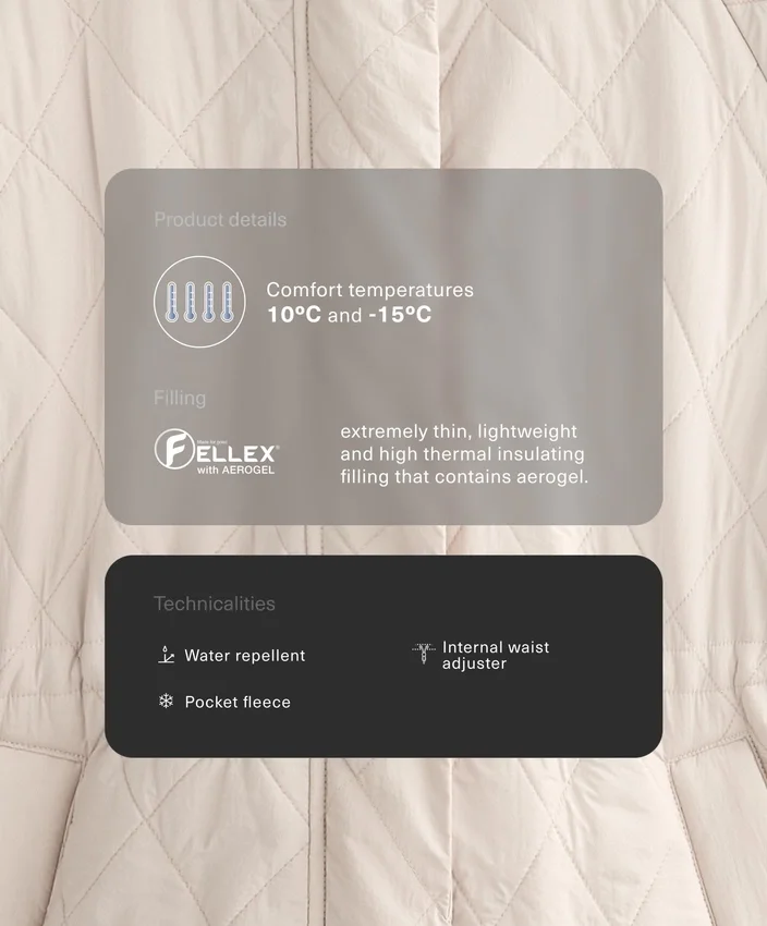 Geci lungi căptușite Fellex® Aerogel Geci lungi căptușite Fellex® Aerogel