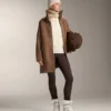 Geci lungi din imitație de geci din piele de oaie Geci lungi din imitație de geci din piele de oaie