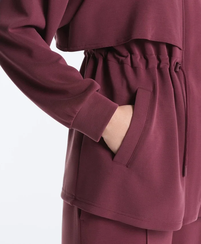 Geci lungi, Soft Touch, cu modal și buzunare Geci lungi, Soft Touch, cu modal și buzunare
