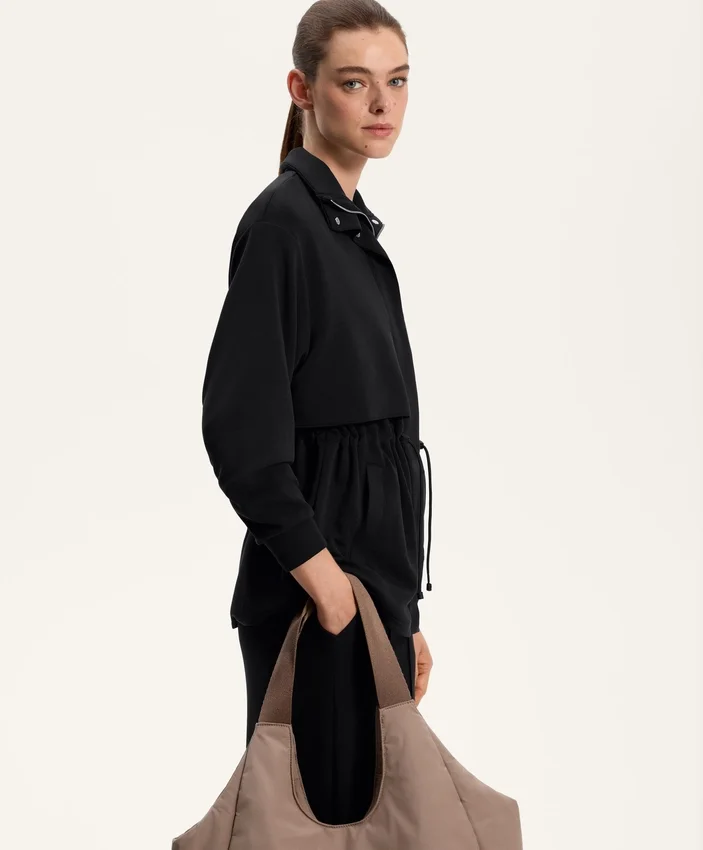 Geci lungi, Soft Touch, cu modal și buzunare Geci lungi, Soft Touch, cu modal și buzunare