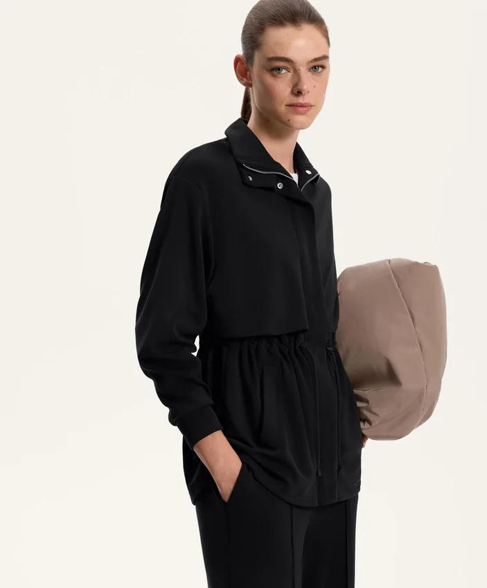 Geci lungi, Soft Touch, cu modal și buzunare Geci lungi, Soft Touch, cu modal și buzunare