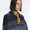 Geci marinărească cu dungi, Soft Touch, din modal Geci marinărească cu dungi, Soft Touch, din modal