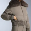 Geci Minardi Piume Ski rezistentă la apă, 80% puf și 20% pene