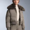 Geci Minardi Piume Ski rezistentă la apă, 80% puf și 20% pene
