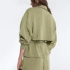 Geci tip capă, croială dreaptă, cu dungi fine, din modal Soft Touch la atingere Geci tip capă, croială dreaptă, cu dungi fine, din modal Soft Touch la atingere