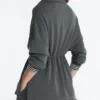 Hanorac cu jumătate de fermoar din modal Soft Touch la atingere Hanorac cu jumătate de fermoar din modal Soft Touch la atingere
