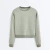 Hanorac Soft Touch cu guler rotund, moale la atingere, cu modal Hanorac Soft Touch cu guler rotund, moale la atingere, cu modal