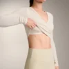 Maiouri cu mâneci lungi din amestec de modal cu nervuri Maiouri cu mâneci lungi din amestec de modal cu nervuri