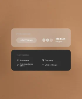 Maiouri cu spate încrucișat Light Touch Maiouri cu spate încrucișat Light Touch