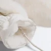 Mănuși cu un deget din blană artificială cu șnur Mănuși cu un deget din blană artificială cu șnur