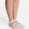 Pachet de 2 perechi de Șosete din amestec de bumbac pentru yoga și pilates, cu benzi încrucișate Pachet de 2 perechi de Șosete din amestec de bumbac pentru yoga și pilates, cu benzi încrucișate