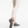 Pachet de 2 perechi de Șosete din amestec de bumbac pentru yoga și pilates, cu benzi încrucișate Pachet de 2 perechi de Șosete din amestec de bumbac pentru yoga și pilates, cu benzi încrucișate
