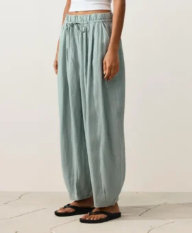 Pantaloni balon din 100% in