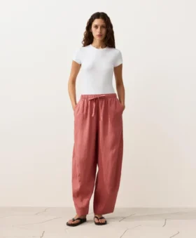 Pantaloni balon din 100% in