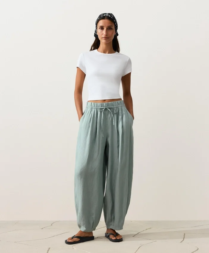 Pantaloni balon din 100% in Pantaloni balon din 100% in