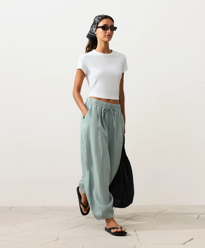 Pantaloni balon din 100% in Pantaloni balon din 100% in