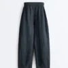 Pantaloni balon din 100% in Pantaloni balon din 100% in