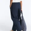 Pantaloni balon din amestec de bumbac Pantaloni balon din amestec de bumbac