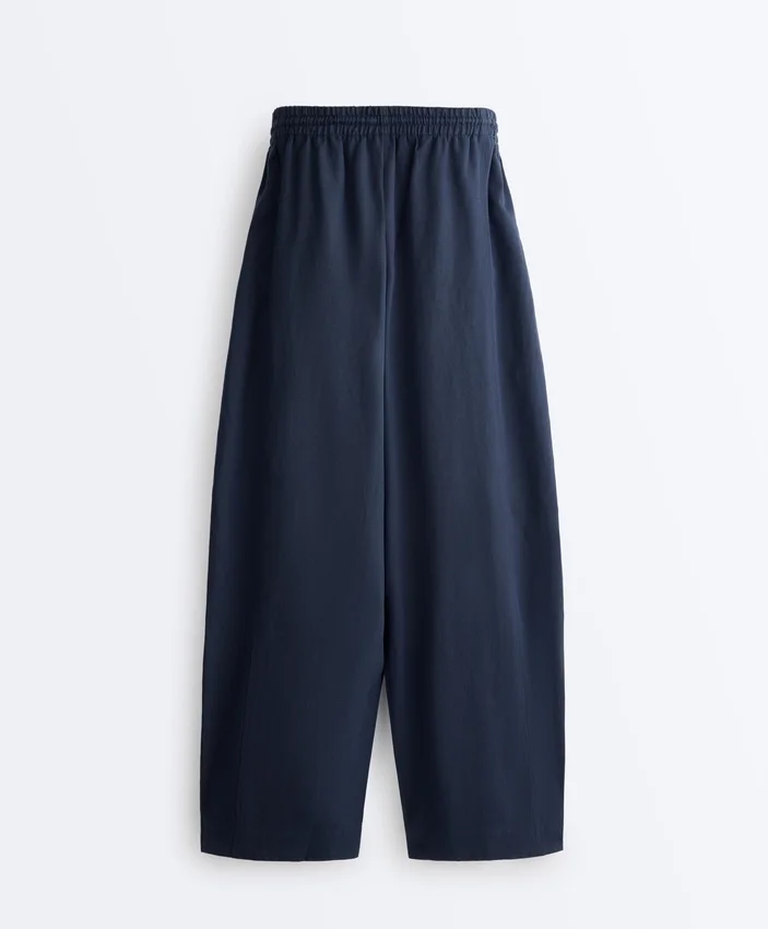 Pantaloni balon din amestec de bumbac Pantaloni balon din amestec de bumbac