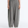 Pantaloni balon din amestec de lyocell cu imprimeu gingham Pantaloni balon din amestec de lyocell cu imprimeu gingham