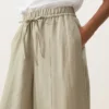 Pantaloni balon din amestec de lyocell și 24% in, cu cusături Pantaloni balon din amestec de lyocell și 24% in, cu cusături