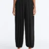 Pantaloni balon din amestec de modal