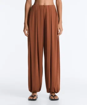 pantaloni balon din amestec de modal 1 280x339 - Pantaloni balon din amestec de modal