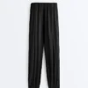 Pantaloni balon din amestec de modal