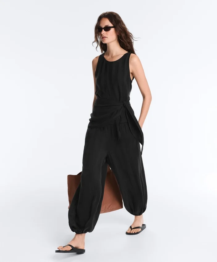 Pantaloni bloomer 100% cupro Pantaloni bloomer 100% cupro