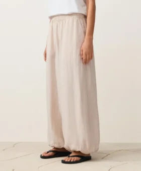 Pantaloni bloomer cu dungi din 100% in
