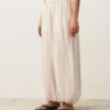 Pantaloni bloomer cu dungi din 100% in Pantaloni bloomer cu dungi din 100% in