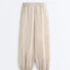 Pantaloni bloomer cu dungi din 100% in Pantaloni bloomer cu dungi din 100% in