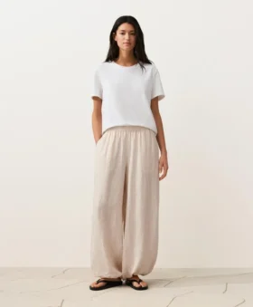Pantaloni bloomer cu dungi din 100% in