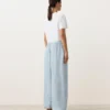 Pantaloni bloomer cu dungi din amestec de modal Pantaloni bloomer cu dungi din amestec de modal