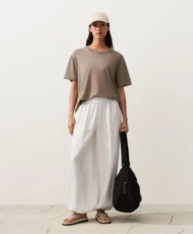 Pantaloni bloomer din 100% in