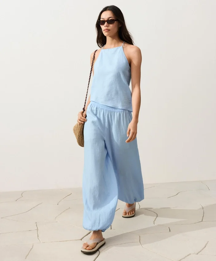 Pantaloni bloomer din 100% in Pantaloni bloomer din 100% in
