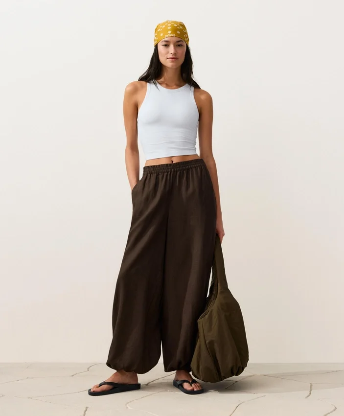 Pantaloni bloomer din 100% in Pantaloni bloomer din 100% in