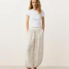 Pantaloni bloomer din amestec de in și lyocell Pantaloni bloomer din amestec de in și lyocell
