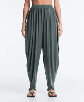 Pantaloni bloomer din amestec de modal
