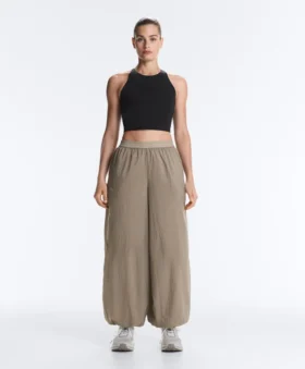 Pantaloni bloomer tehnici în carouri