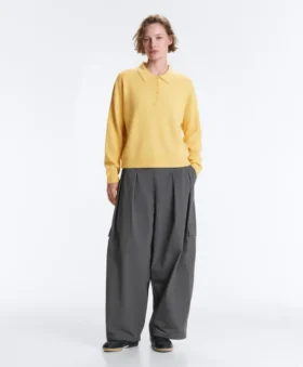 Pantaloni cargo in nailon hidrofug