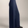 Pantaloni cocoon cu pli lateral și modal periat Pantaloni cocoon cu pli lateral și modal periat