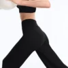 Pantaloni Comfortlux cu talie înaltă și croi drept