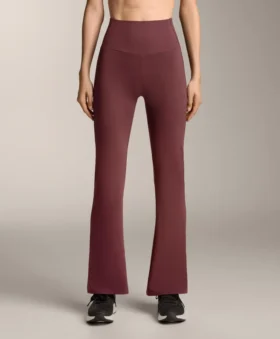 Pantaloni Comfortlux cu talie înaltă și croi evazat