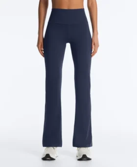 Pantaloni Comfortlux cu talie înaltă și croi evazat