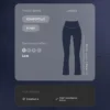 Pantaloni Comfortlux cu talie înaltă și croi evazat Pantaloni Comfortlux cu talie înaltă și croi evazat